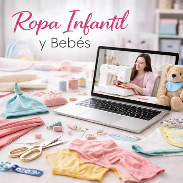 Cursos de ropa infantil y bebes en escuela de costura y moldería