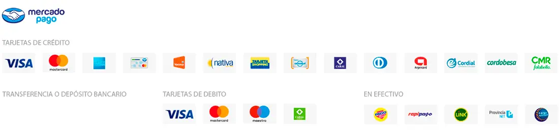 Mercado pago Tarjetas
