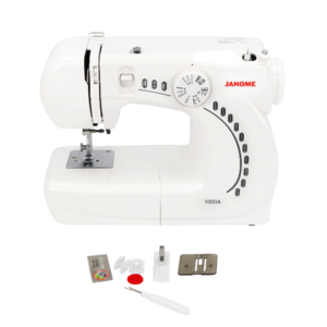 Máquina de coser recta Janome 1000 a