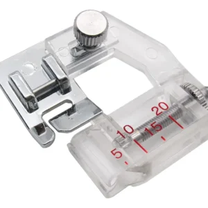 Prensatelas de cinta al bies regulable