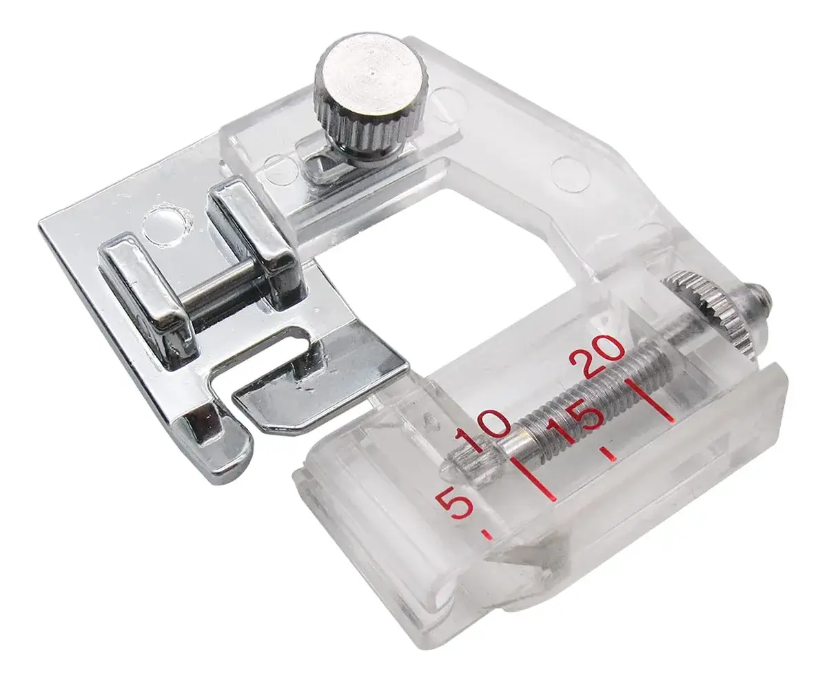 Prensatelas de cinta al bies regulable