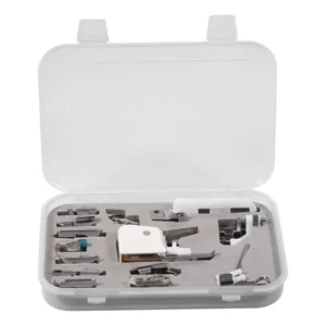 Kit de 15 prensatelas. incluye doble arrastre