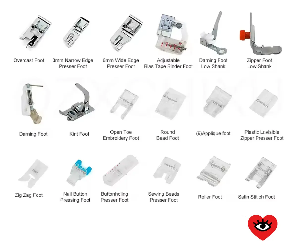 Kit de 42 prensatelas - Imagen 2