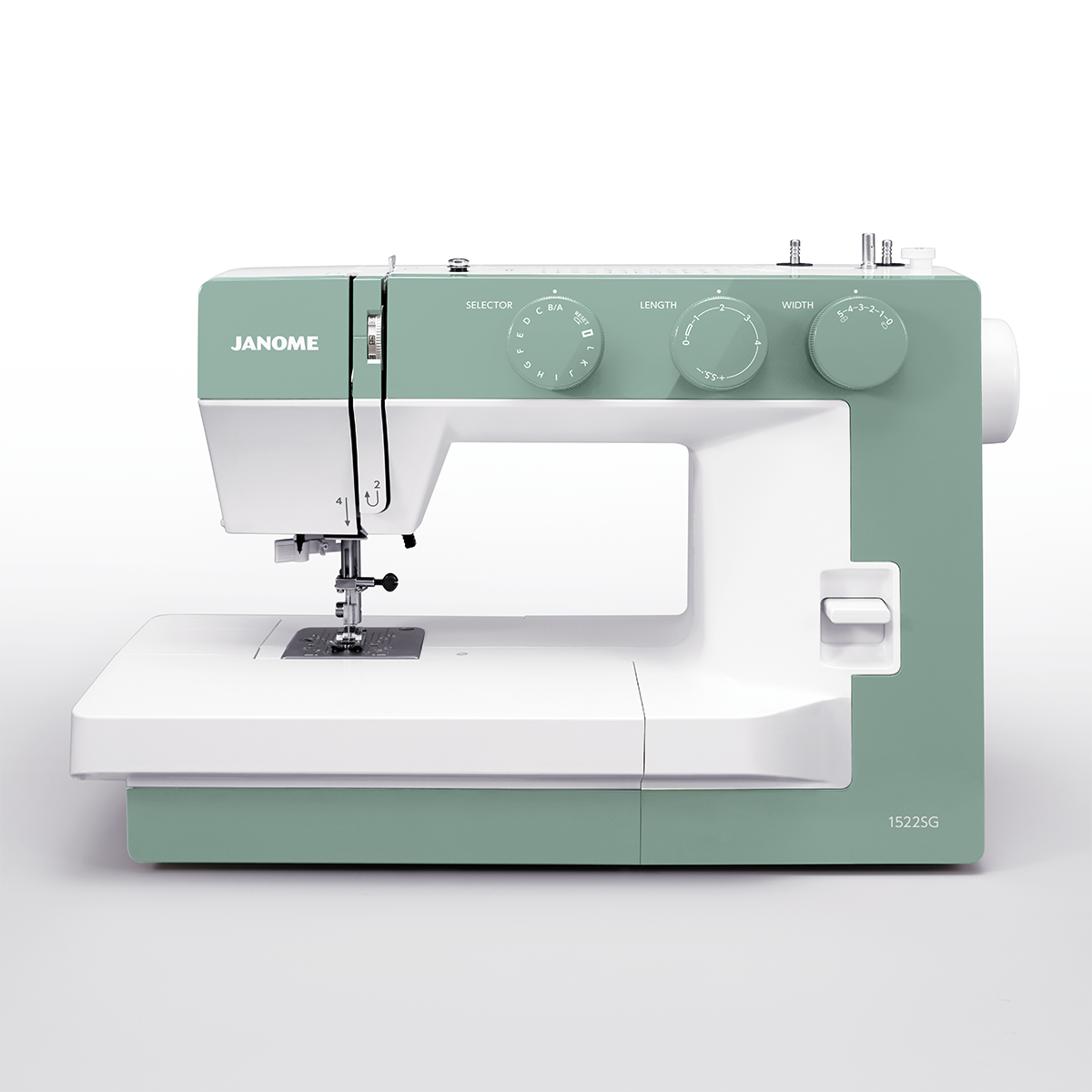 Máquina de coser mecánica Janome 1522 SG-3 cuotas sin interés! Consultar descuento contado y disponibilidad.